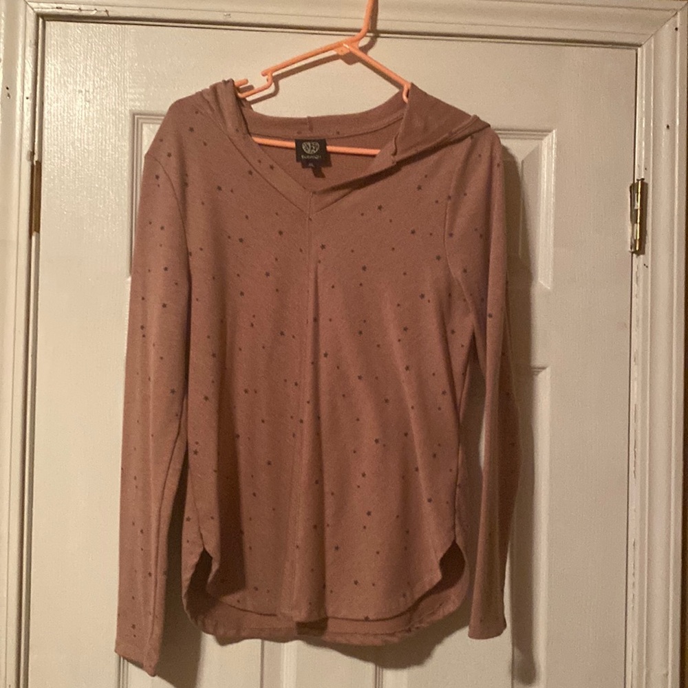 Super cute thin hoodie pullover with stars